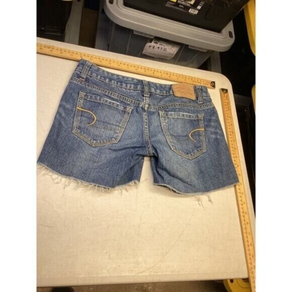 GRANDPA MOB WIFE CLEAN GIRL OFFICE FAIRY CORE  American Eagle Women's Shorts - Picture 4 of 4